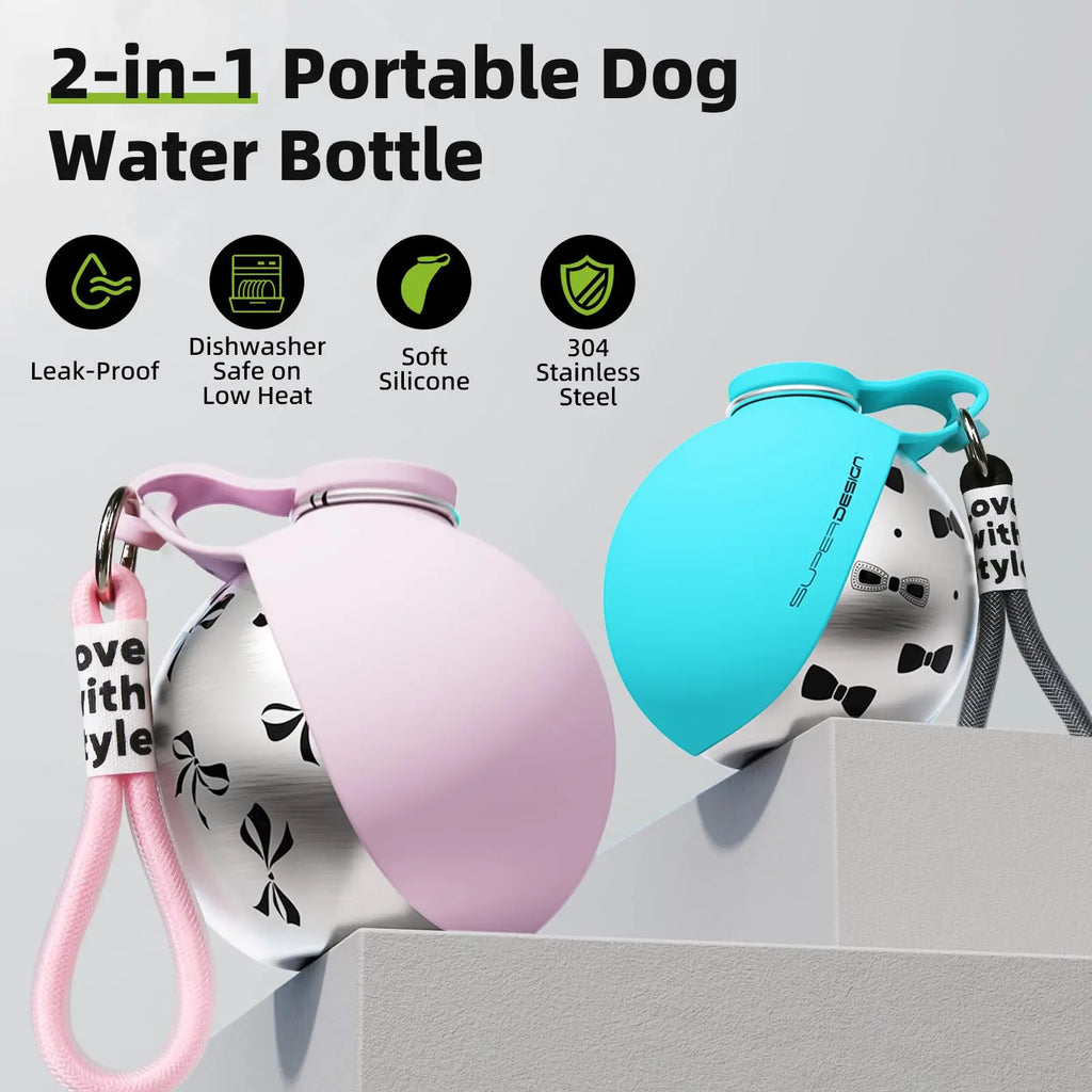 PetSip Portable Water Bottle