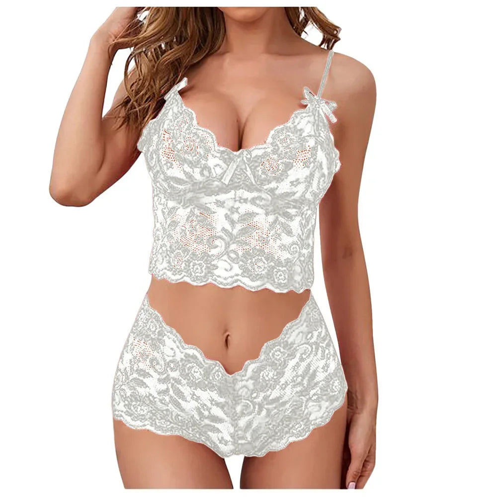 Women's Lace Bralette Set