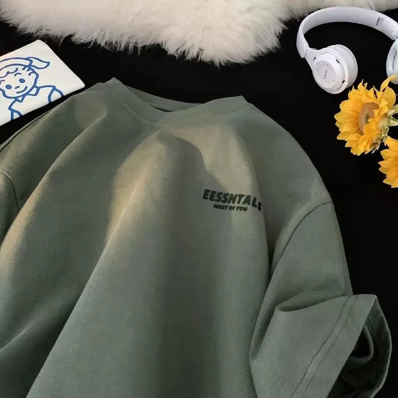 Men's Oversized Letter Tee