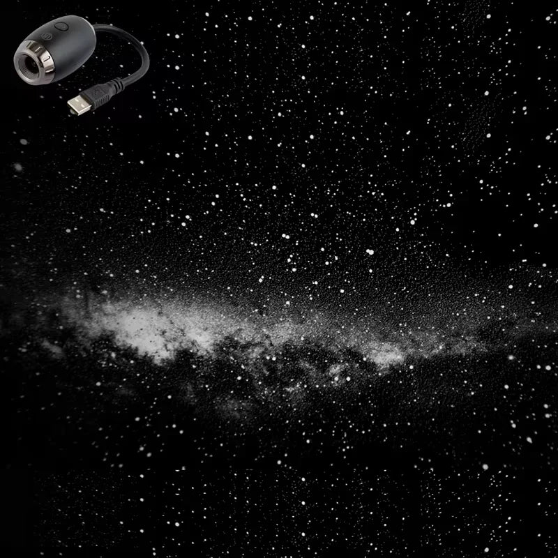 GalaxyGlow USB Star Projector Light