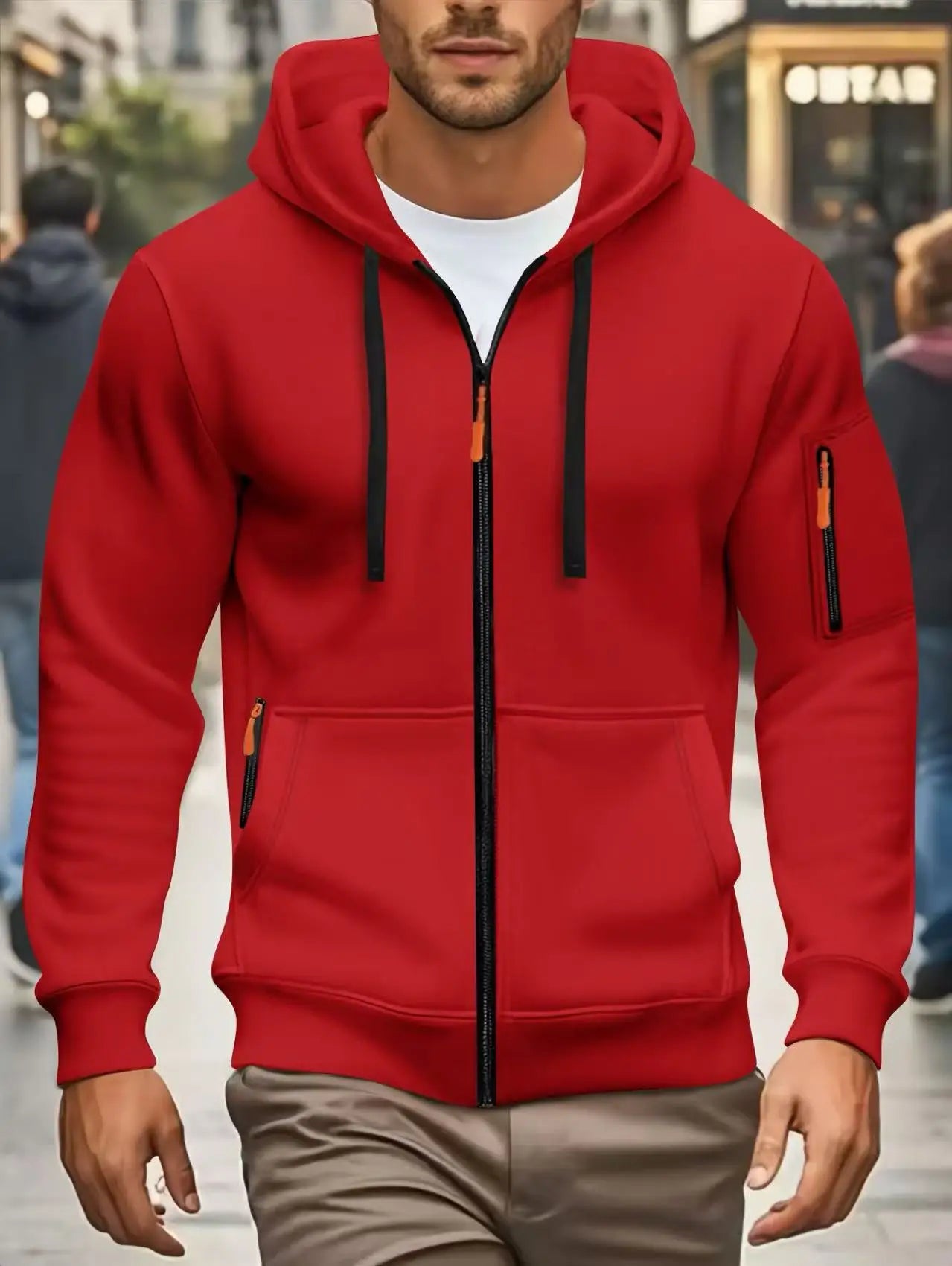 FlexZip Hooded Sweatshirt