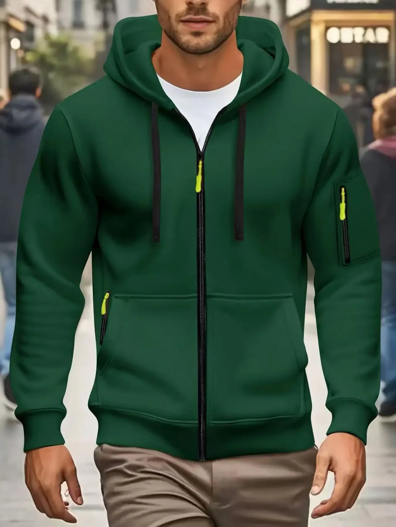 FlexZip Hooded Sweatshirt