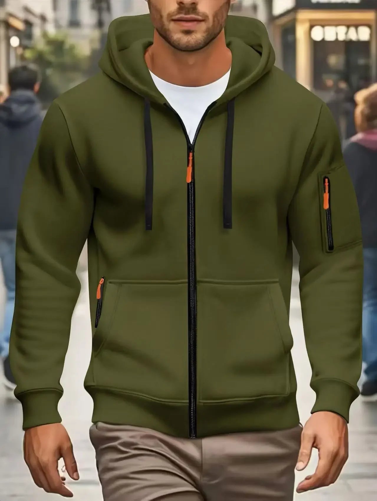 FlexZip Hooded Sweatshirt