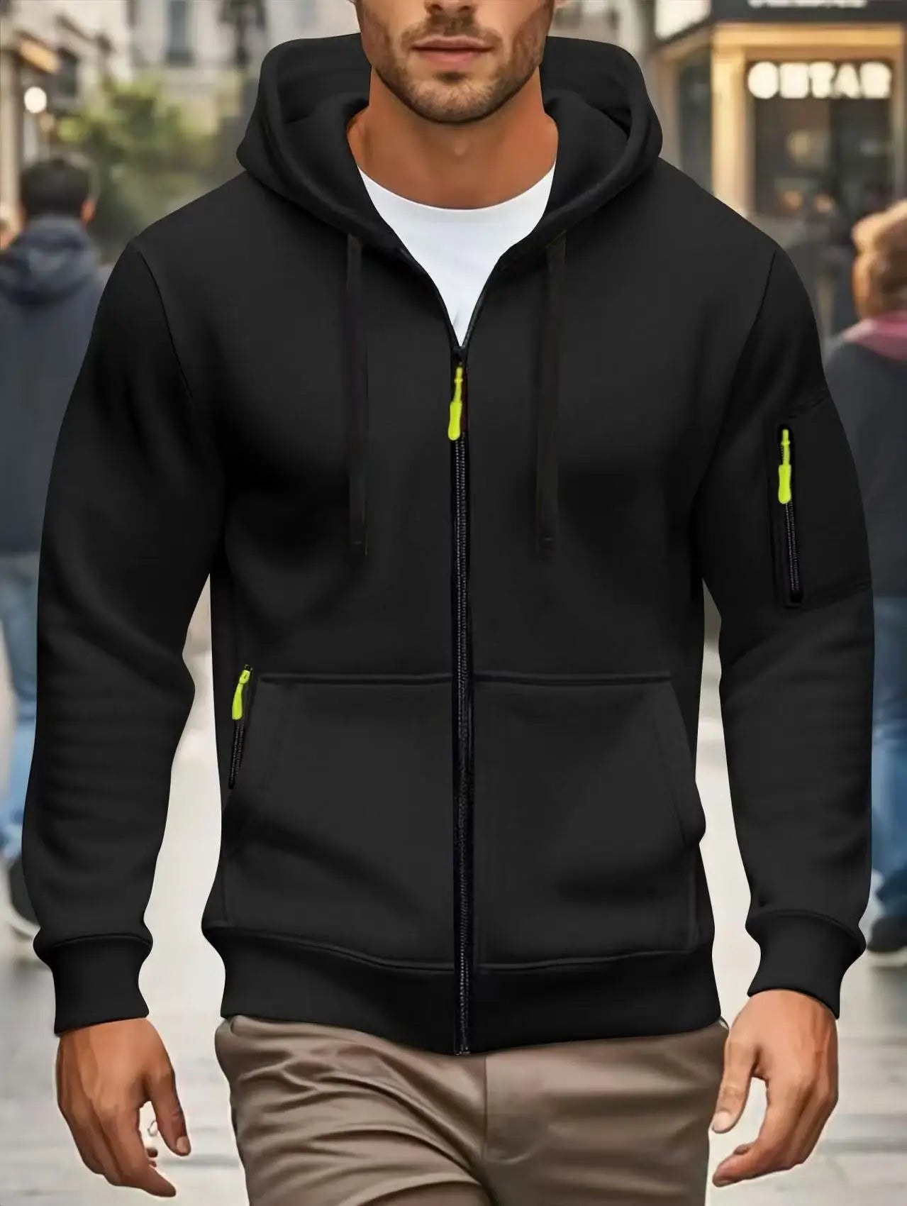 FlexZip Hooded Sweatshirt