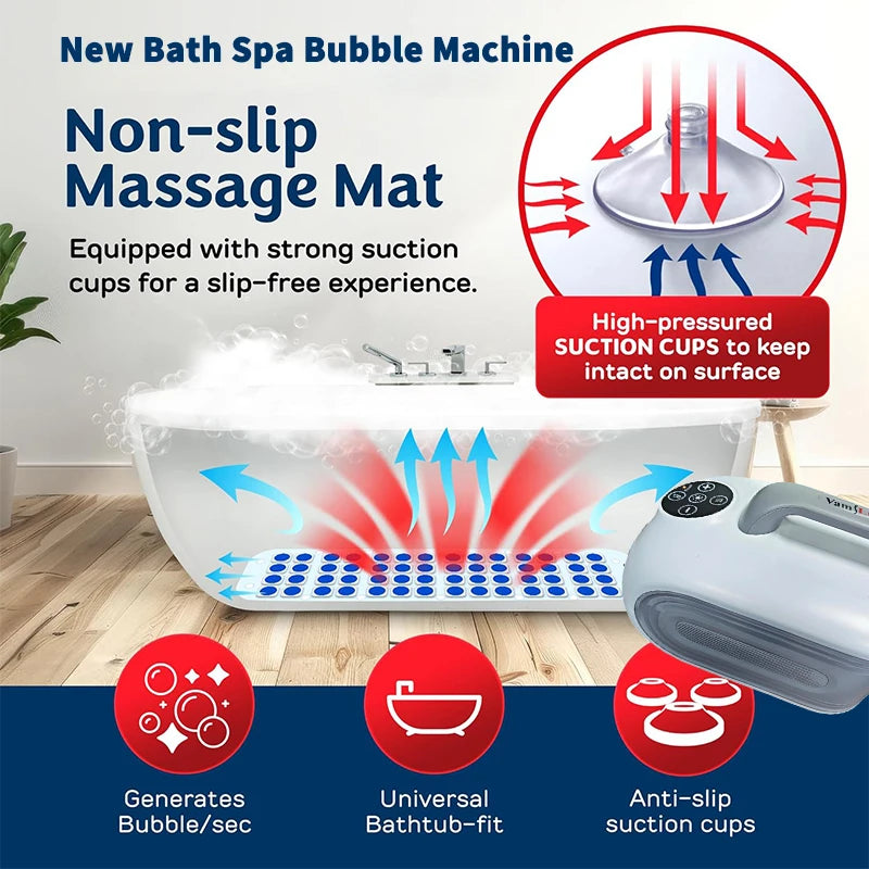 BubbleSpa Luxury Bath Massager