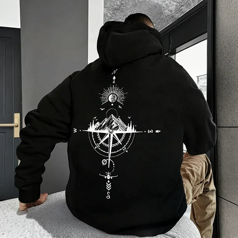 Navigator Vintage Compass Hoodie