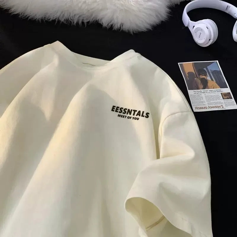 Men's Oversized Letter Tee