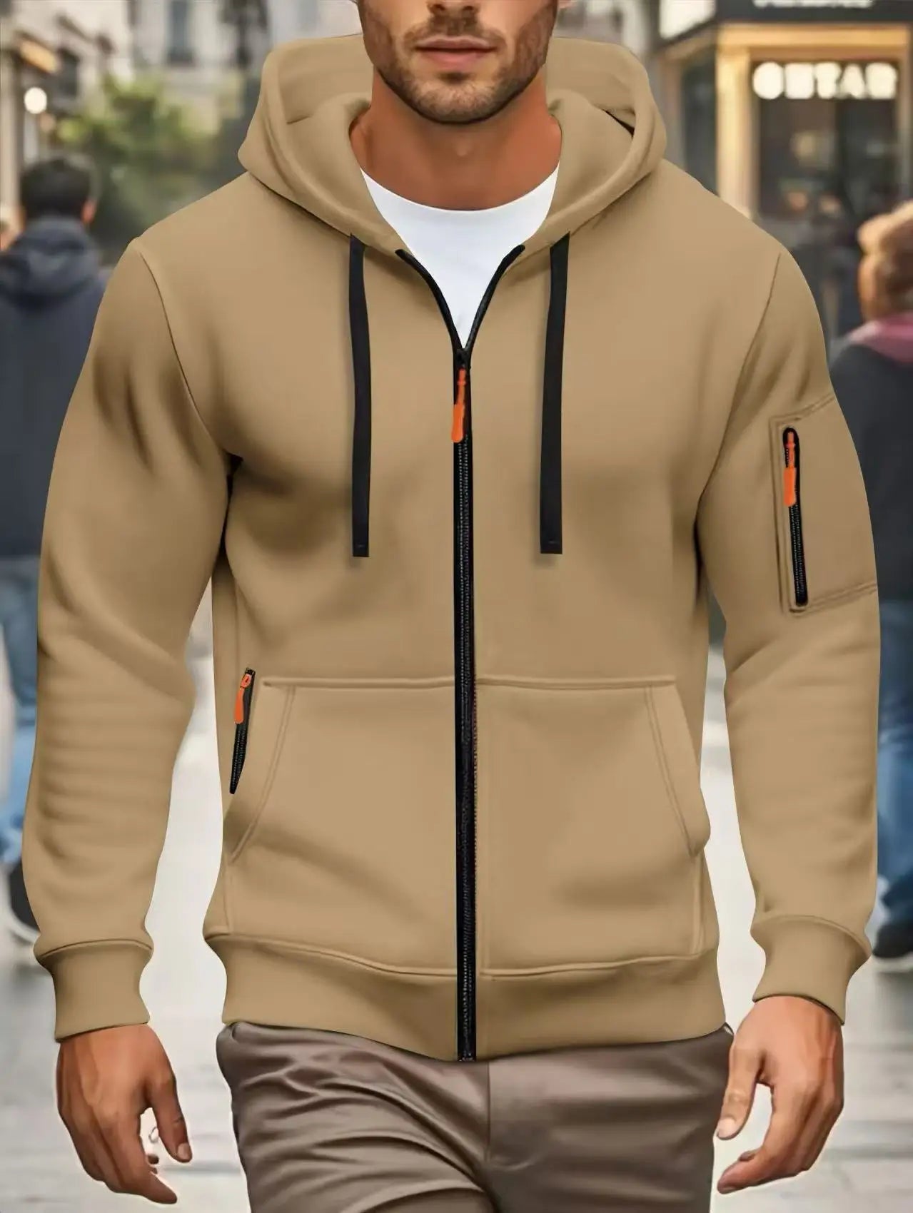 FlexZip Hooded Sweatshirt