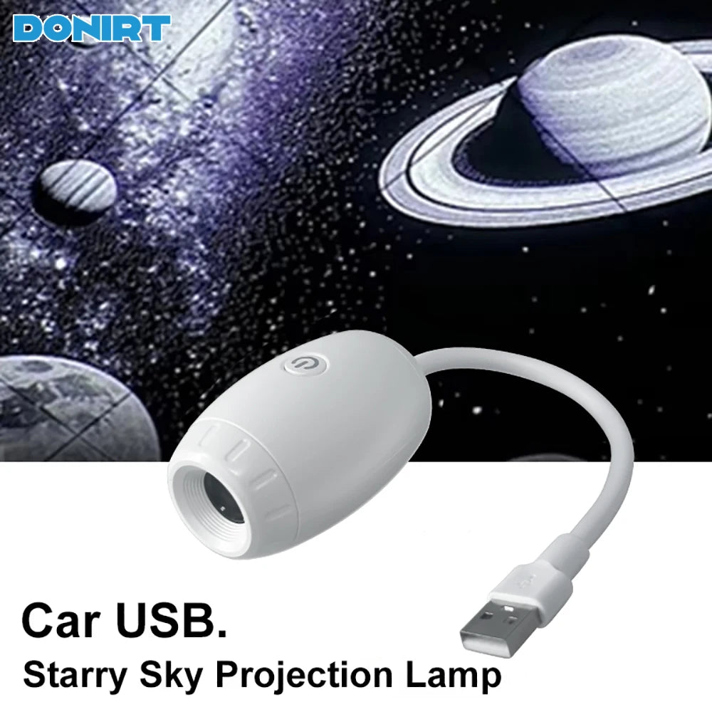 GalaxyGlow USB Star Projector Light