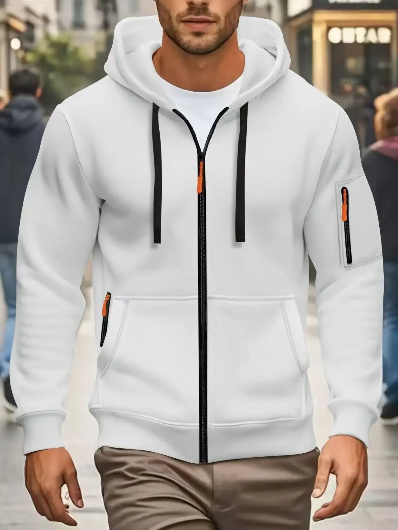 FlexZip Hooded Sweatshirt