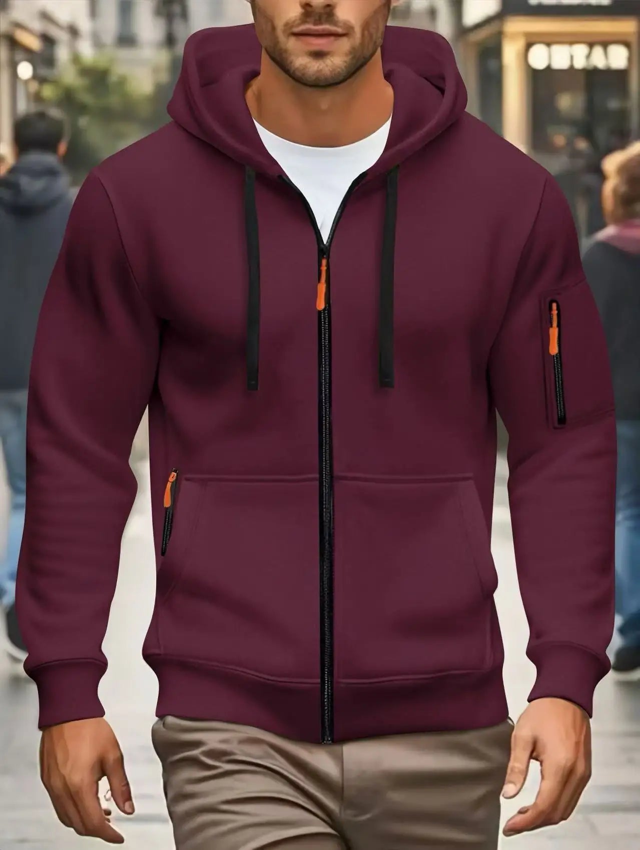 FlexZip Hooded Sweatshirt