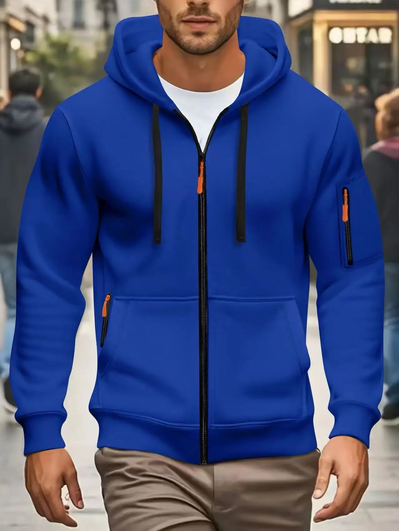 FlexZip Hooded Sweatshirt