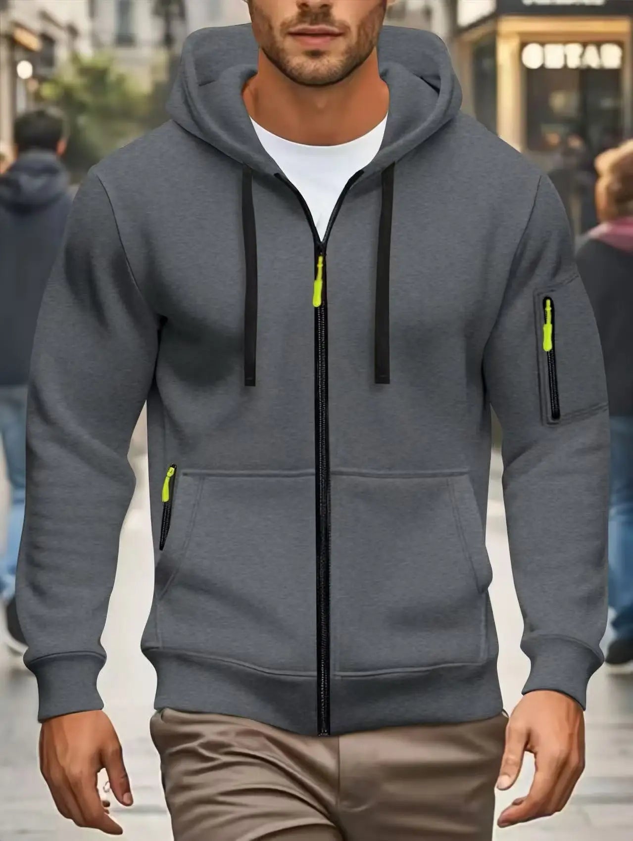 FlexZip Hooded Sweatshirt