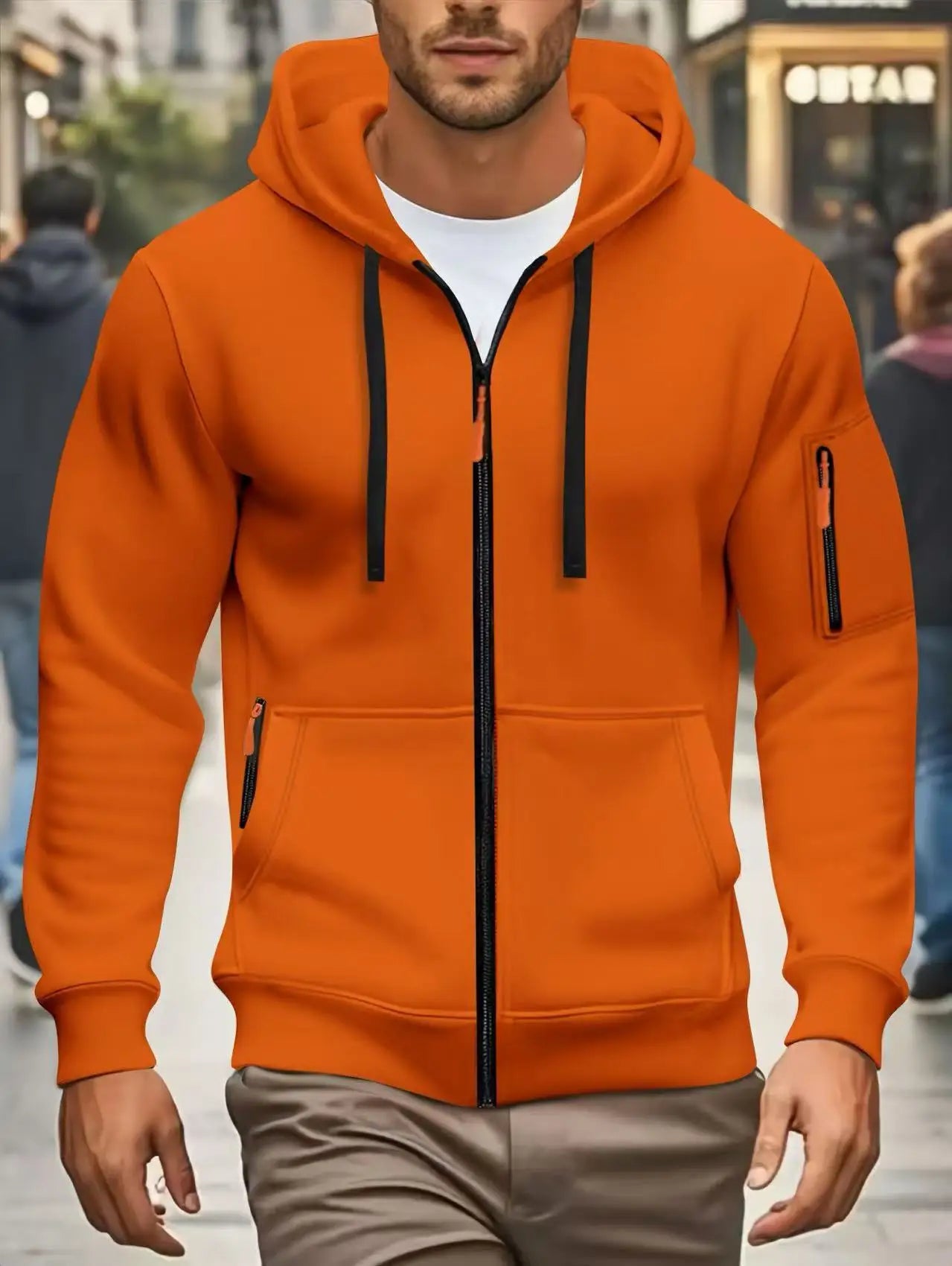 FlexZip Hooded Sweatshirt