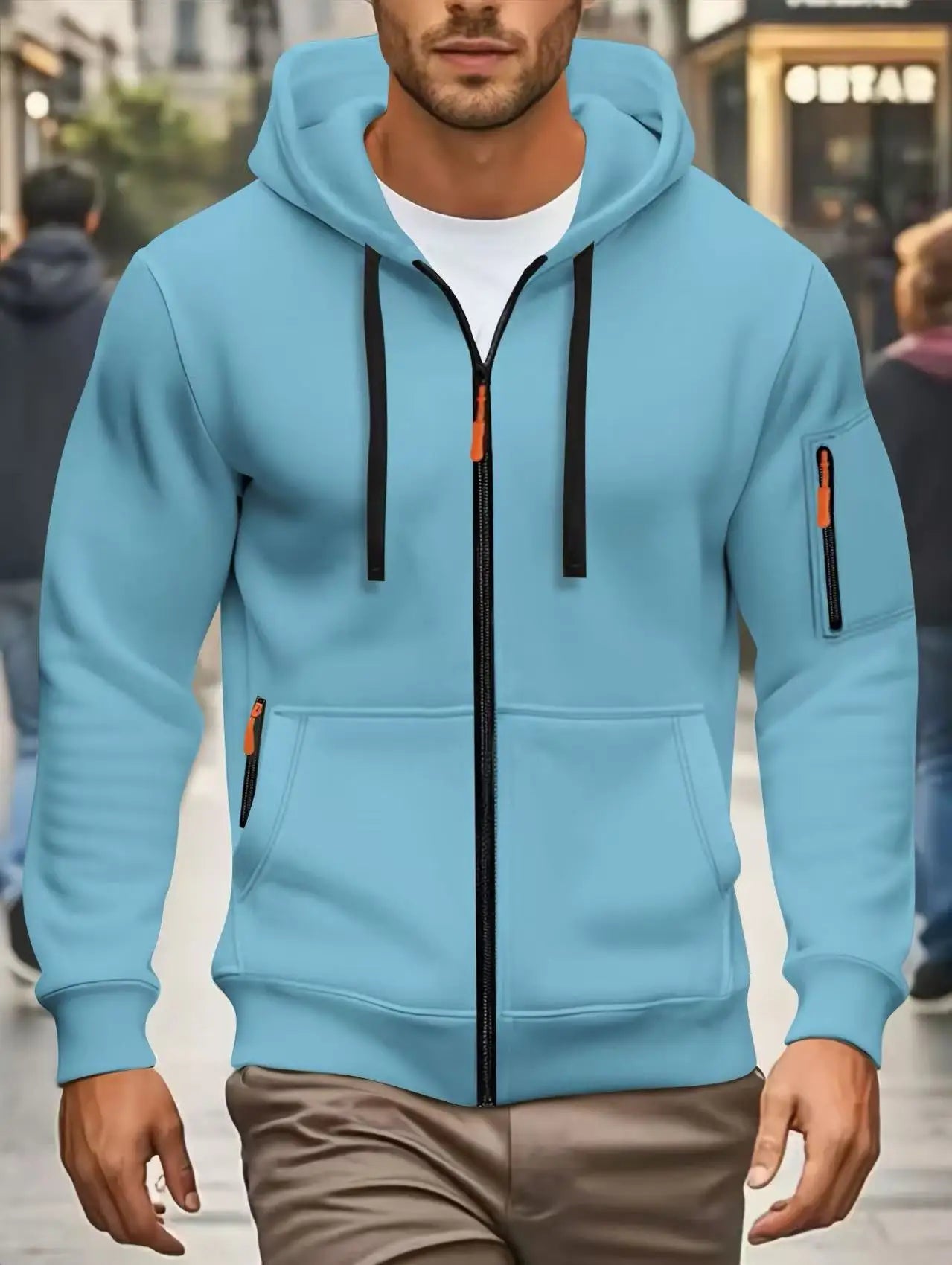 FlexZip Hooded Sweatshirt