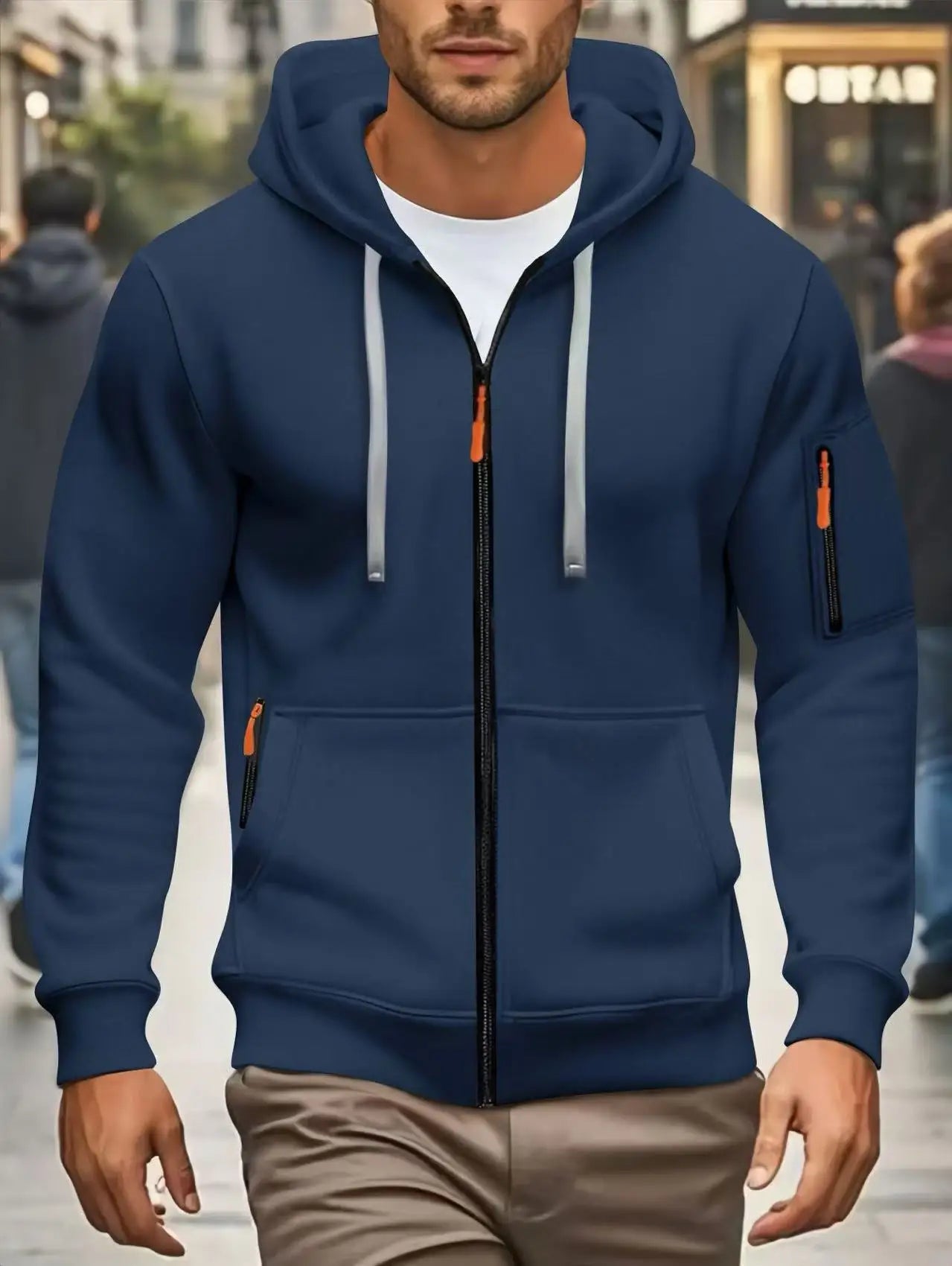 FlexZip Hooded Sweatshirt