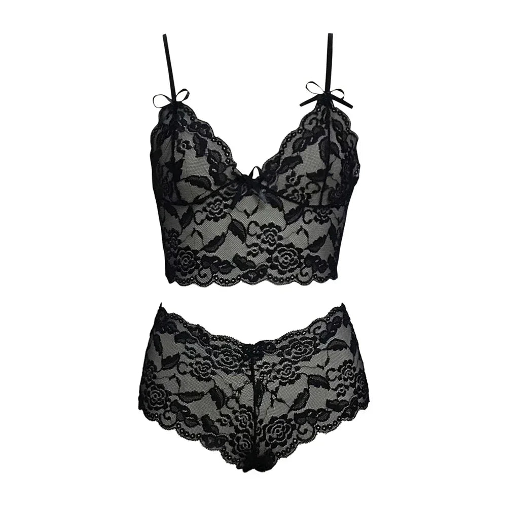 Women's Lace Bralette Set