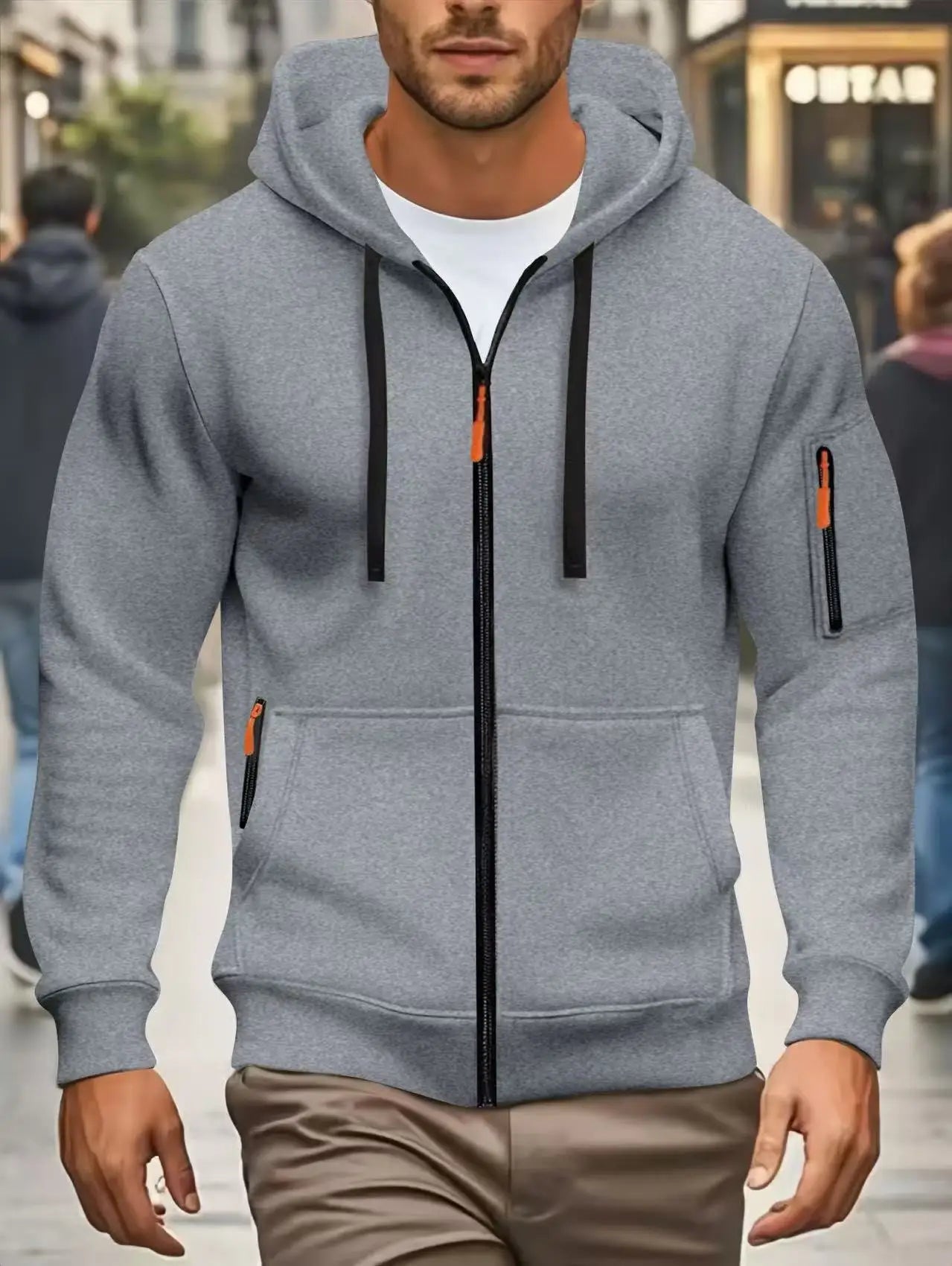 FlexZip Hooded Sweatshirt